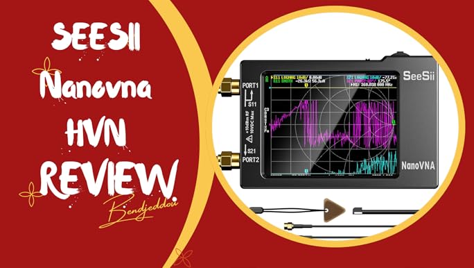 SEESII NanoVNA-H4 Vector Network Analyzer V4.3 10KHz-1.5GHz